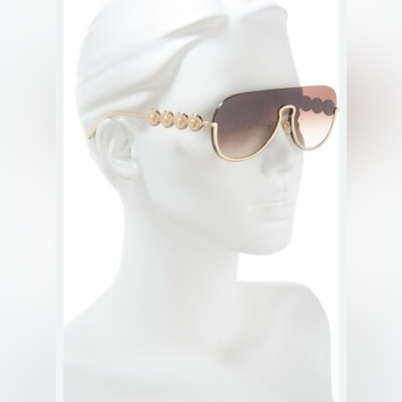 Versace Gold Sunglasses - Picture 9 of 9